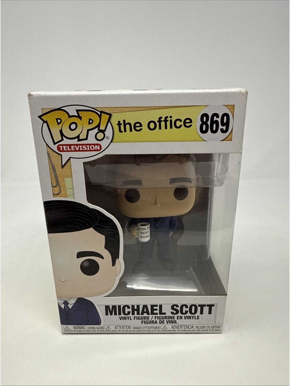 Funko POP! Television - Michael Scott #869 The Office Vinyl Figure DAMAGED BOX